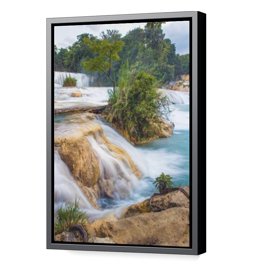 Thumbnail for Canvas - Black Floating Frame