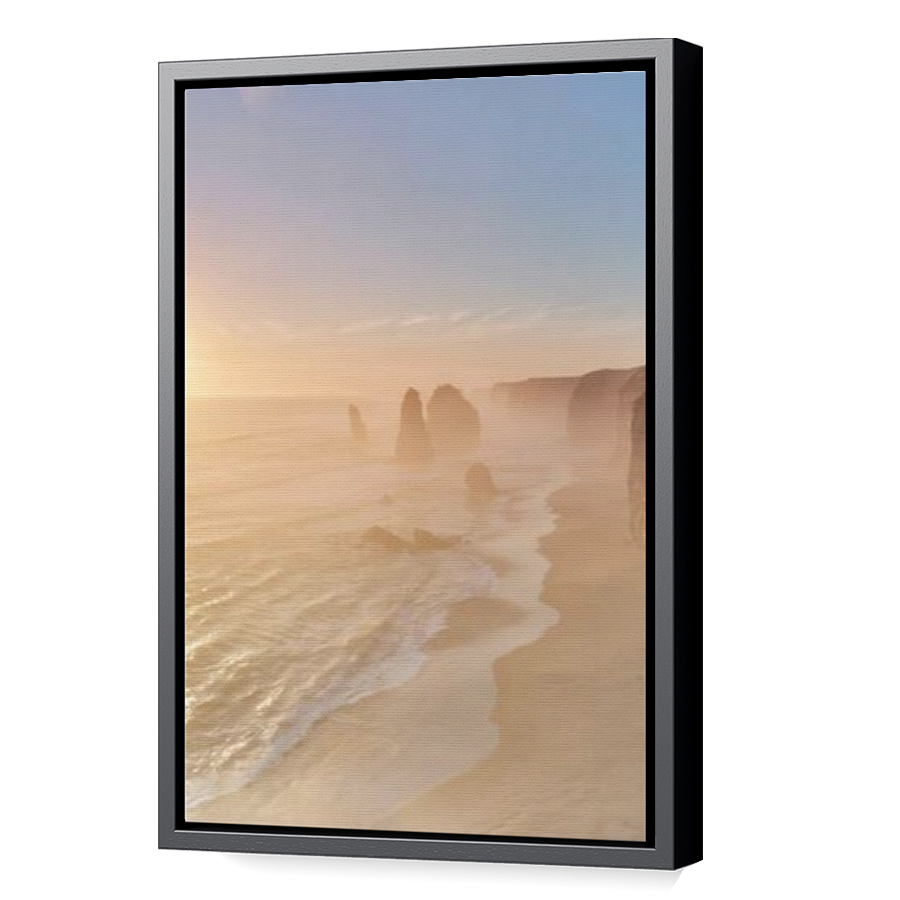 Thumbnail for Canvas - Black Floating Frame