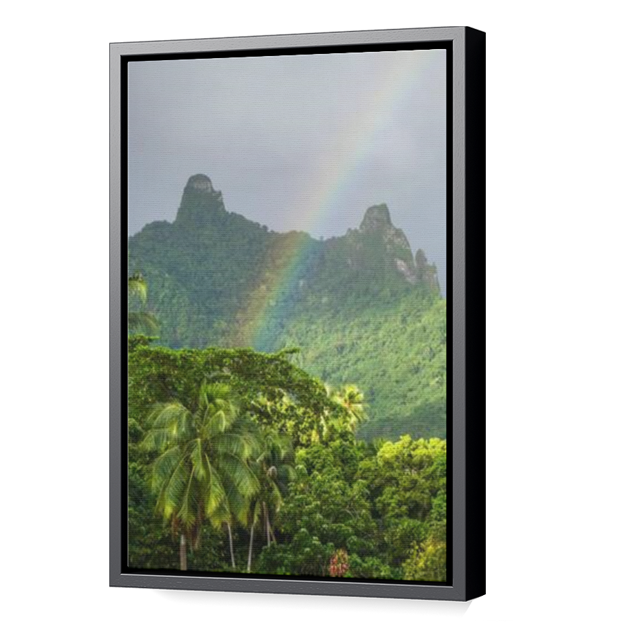 Thumbnail for Canvas - Black Floating Frame