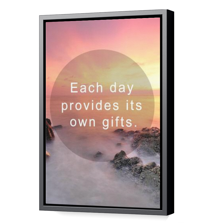 Thumbnail for Canvas - Black Floating Frame
