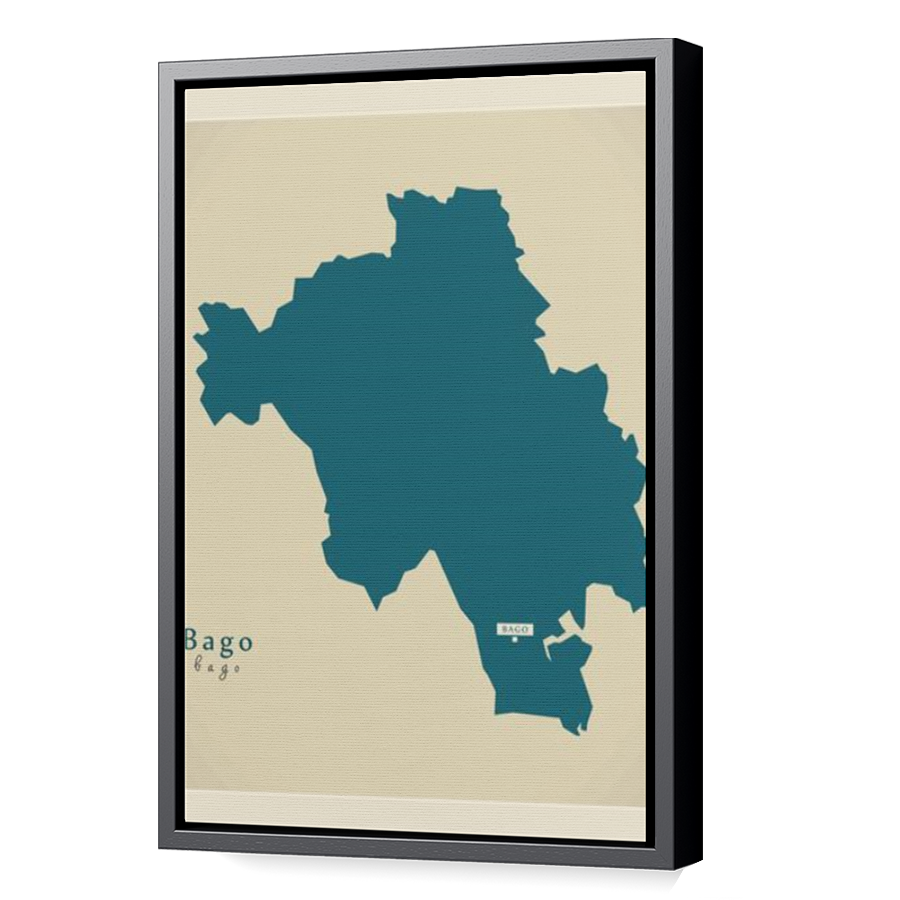 Thumbnail for Canvas - Black Floating Frame