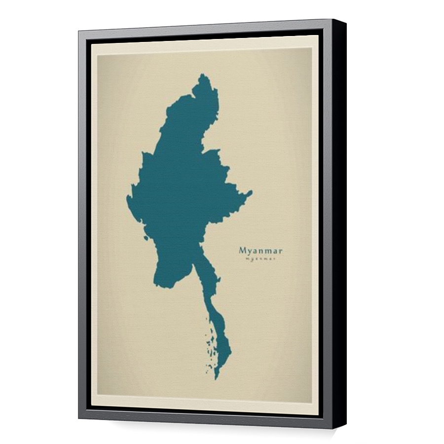 Thumbnail for Canvas - Black Floating Frame