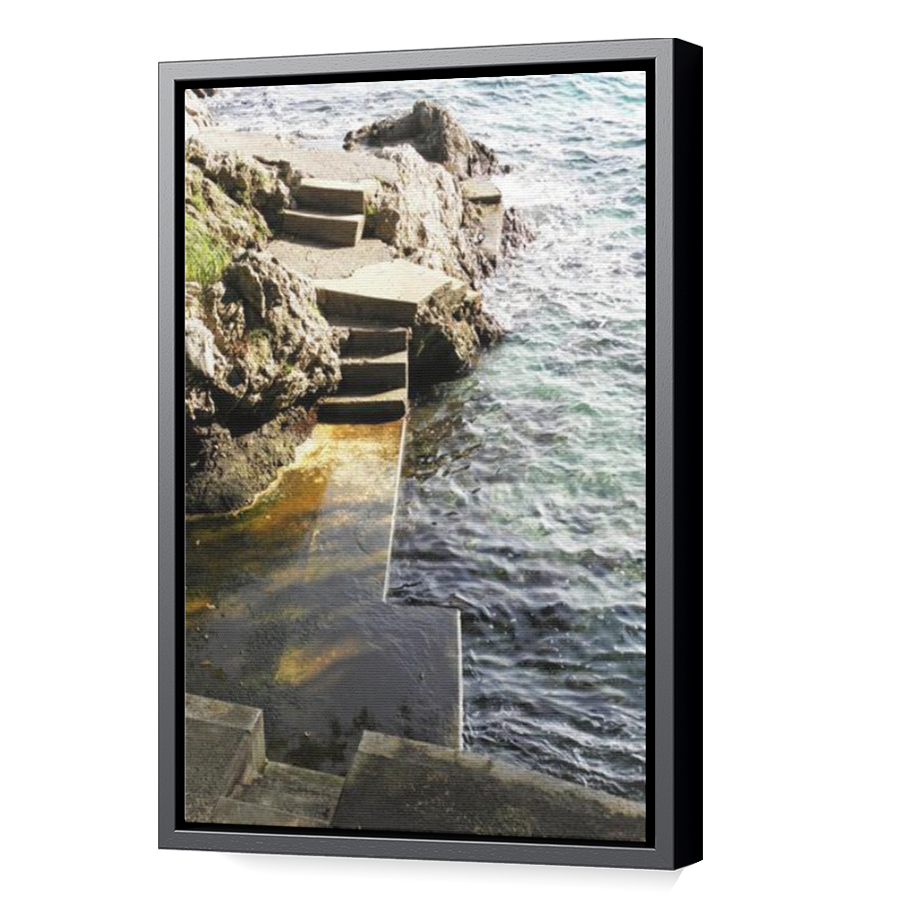 Thumbnail for Canvas - Black Floating Frame