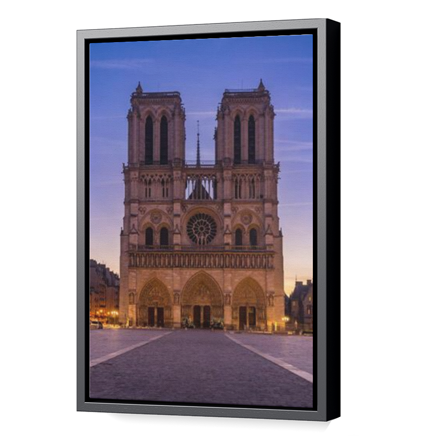Thumbnail for Canvas - Black Floating Frame