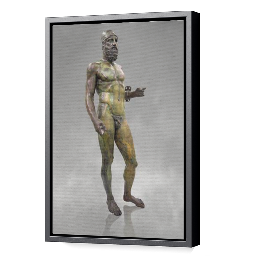 Thumbnail for Canvas - Black Floating Frame