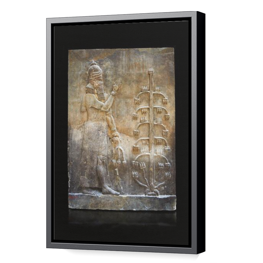 Thumbnail for Canvas - Black Floating Frame