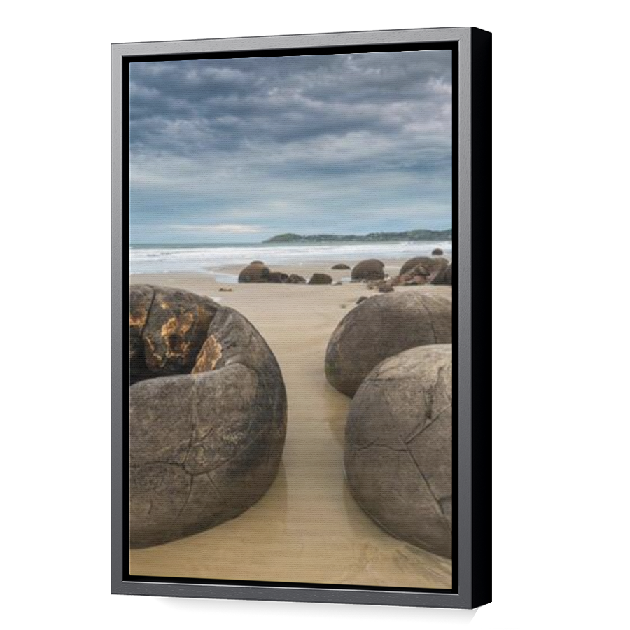 Thumbnail for Canvas - Black Floating Frame