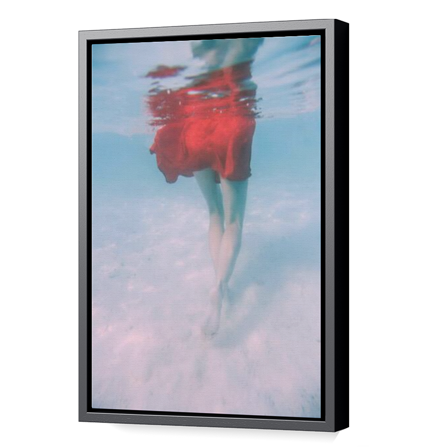 Thumbnail for Canvas - Black Floating Frame