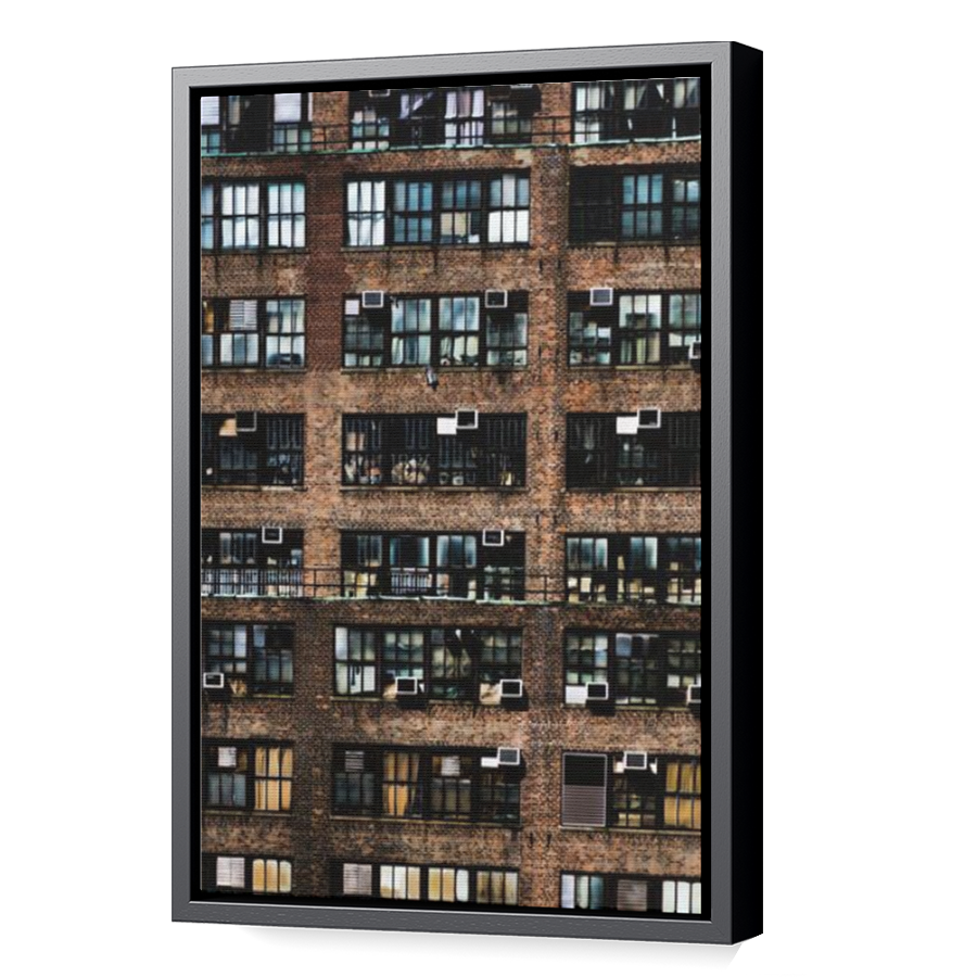 Thumbnail for Canvas - Black Floating Frame