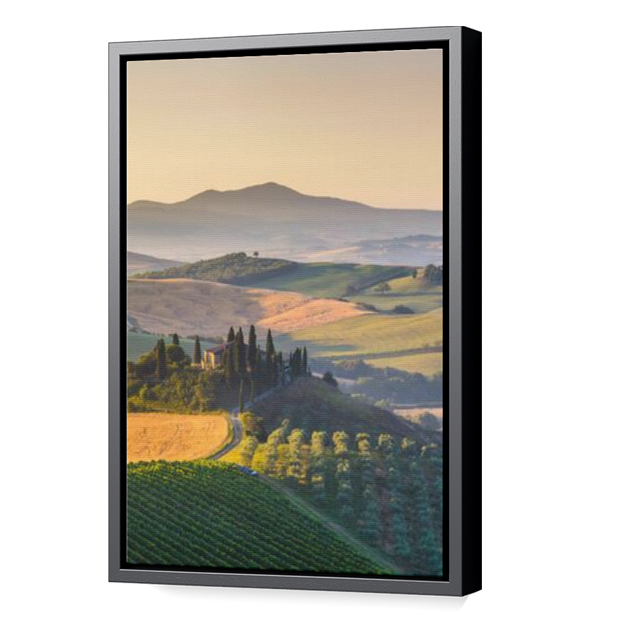 Thumbnail for Canvas - Black Floating Frame