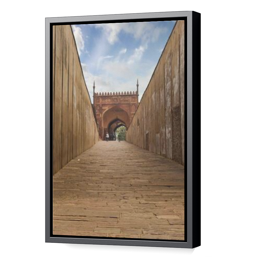 Thumbnail for Canvas - Black Floating Frame