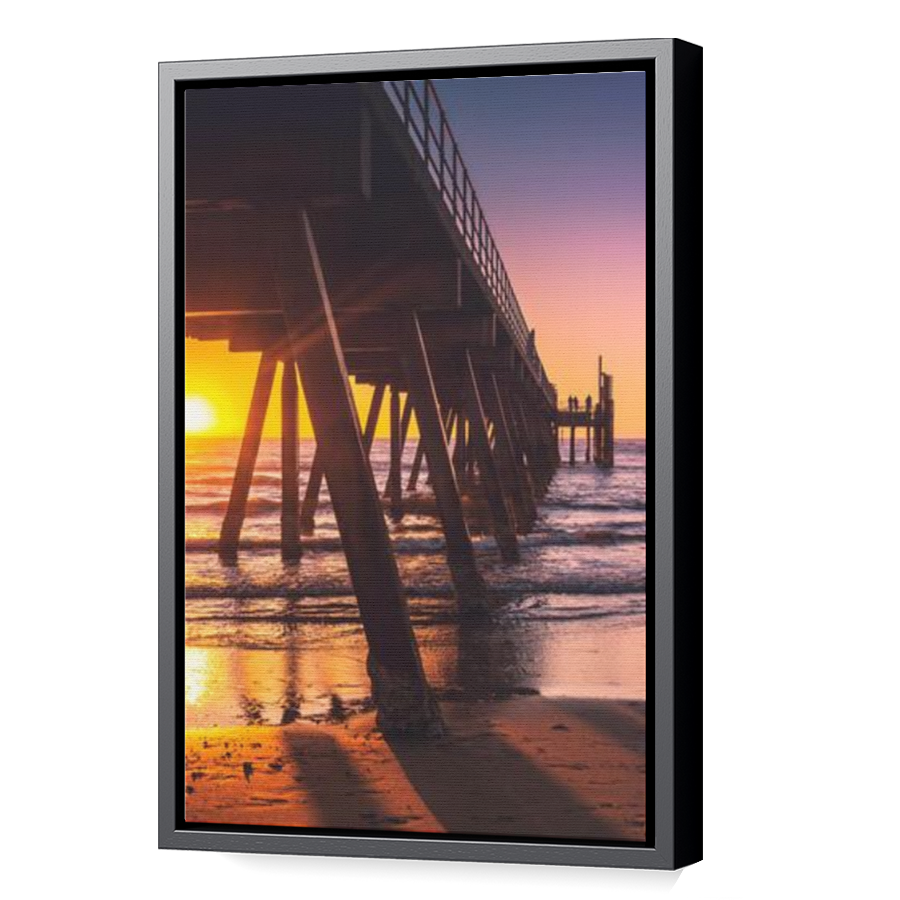 Thumbnail for Canvas - Black Floating Frame