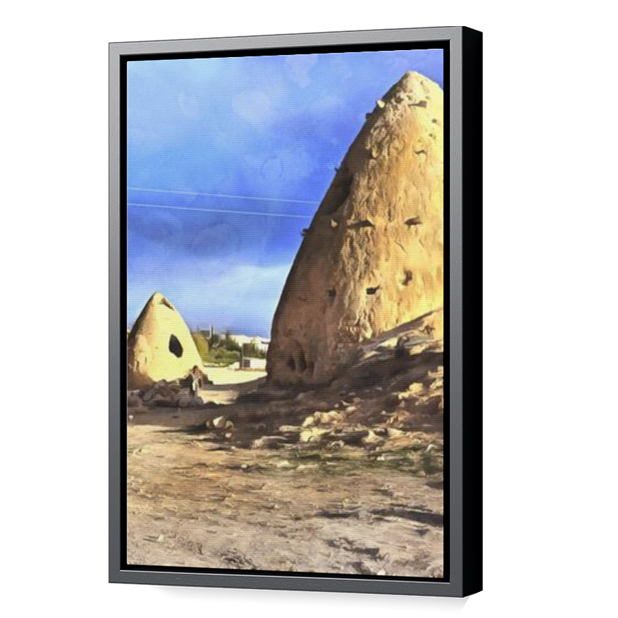 Thumbnail for Canvas - Black Floating Frame