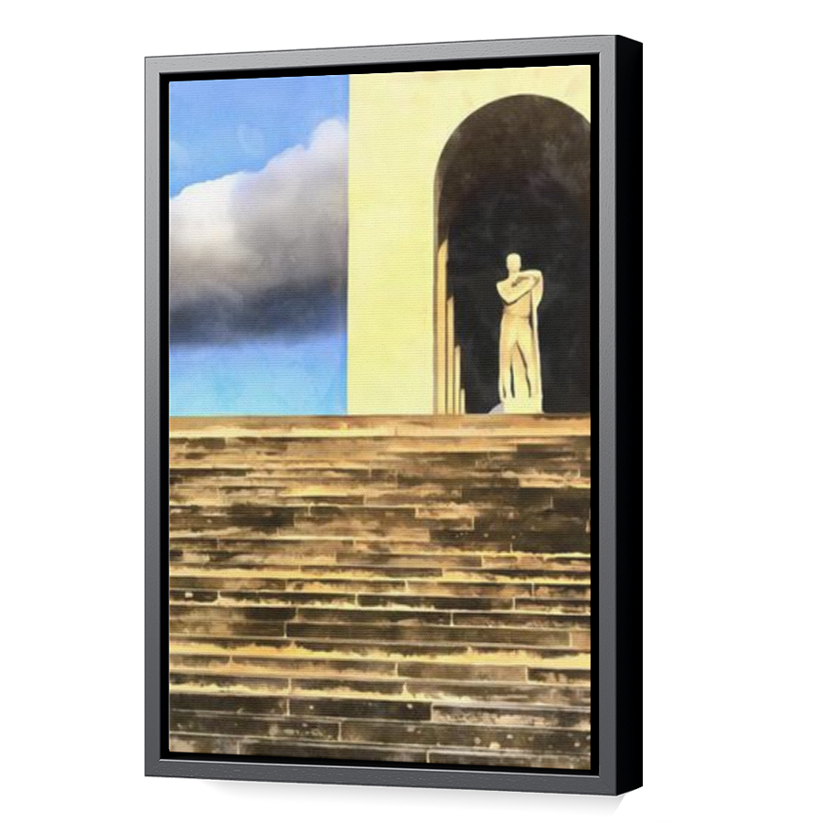 Thumbnail for Canvas - Black Floating Frame