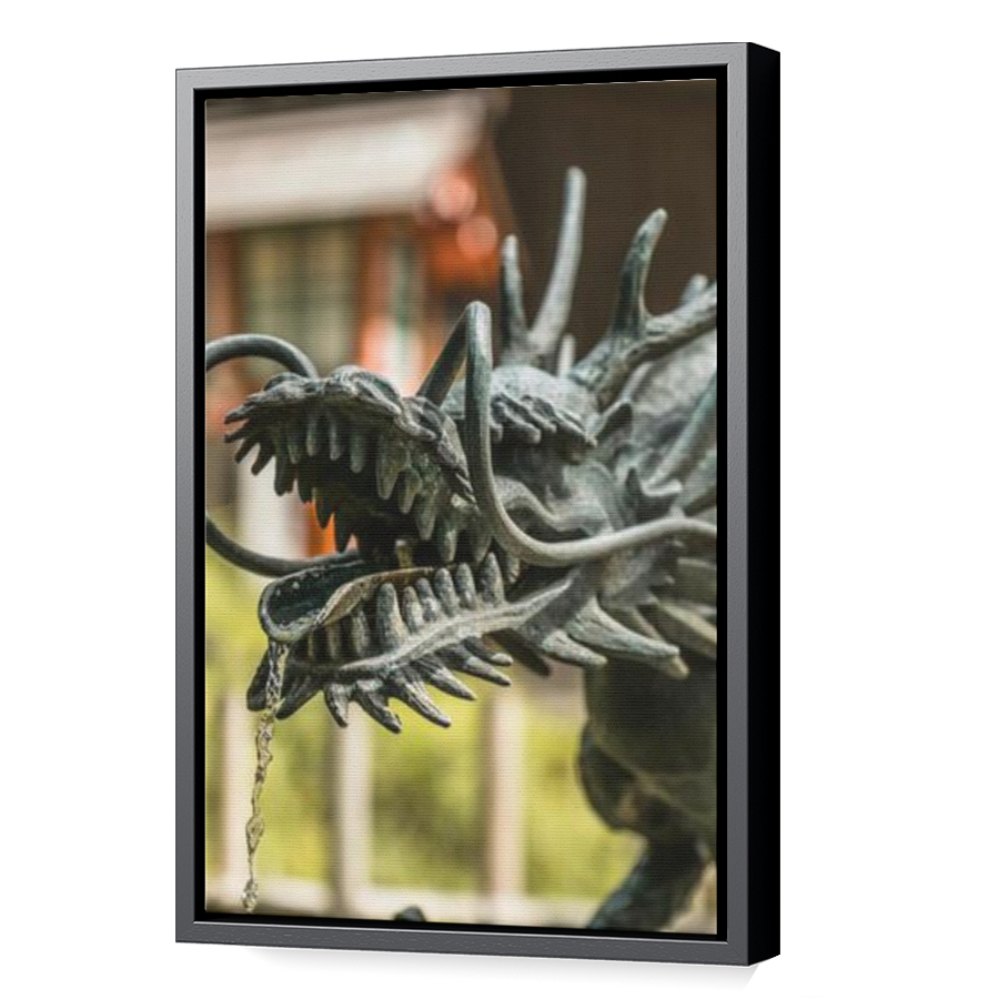 Thumbnail for Canvas - Black Floating Frame