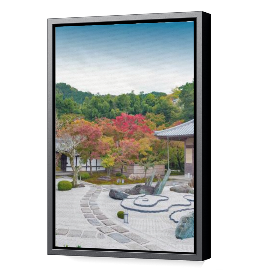 Thumbnail for Canvas - Black Floating Frame