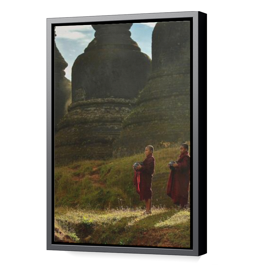 Thumbnail for Canvas - Black Floating Frame