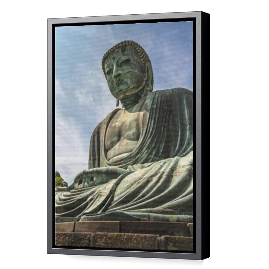 Thumbnail for Canvas - Black Floating Frame