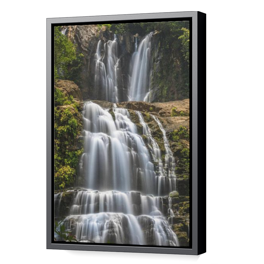 Thumbnail for Canvas - Black Floating Frame