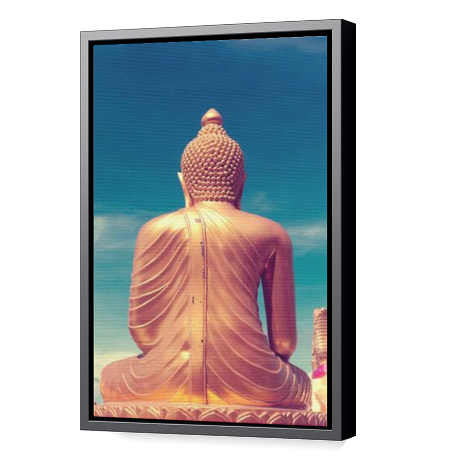 Thumbnail for Canvas - Black Floating Frame