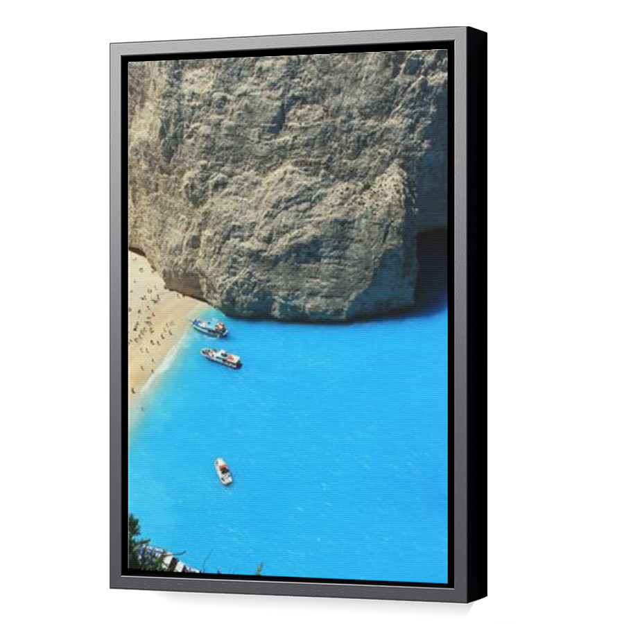 Thumbnail for Canvas - Black Floating Frame