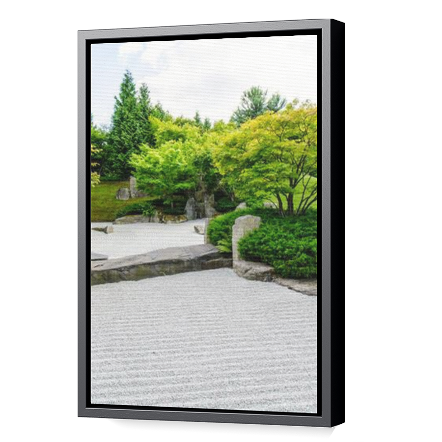 Thumbnail for Canvas - Black Floating Frame