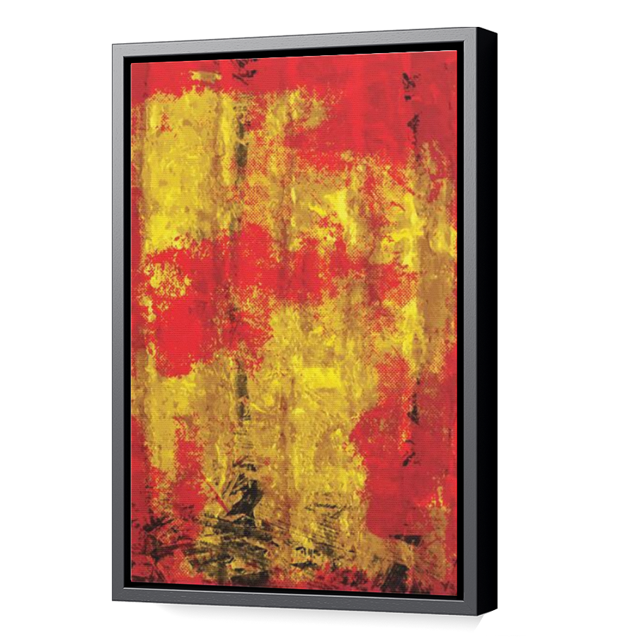Thumbnail for Canvas - Black Floating Frame