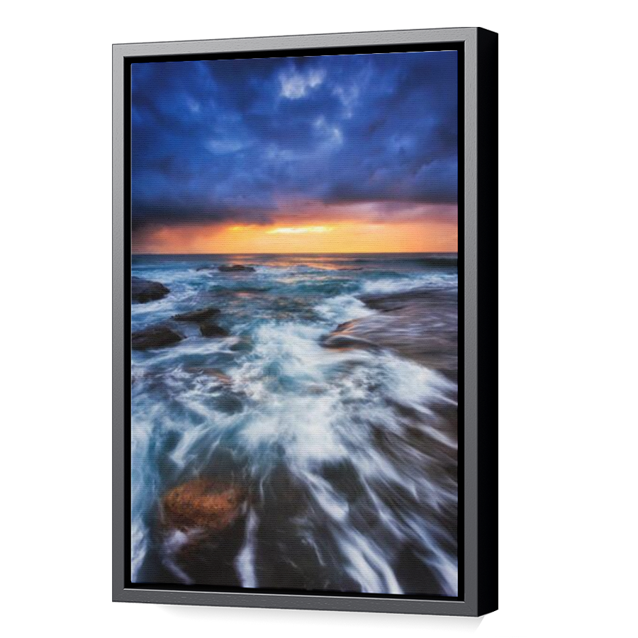 Thumbnail for Canvas - Black Floating Frame
