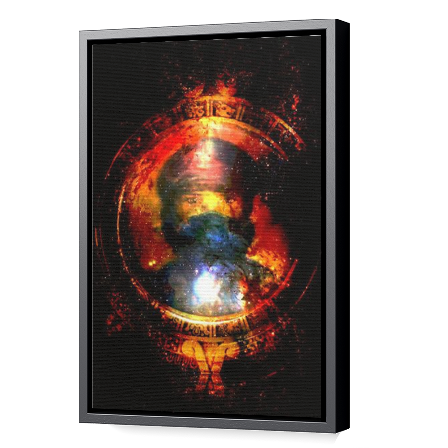 Thumbnail for Canvas - Black Floating Frame