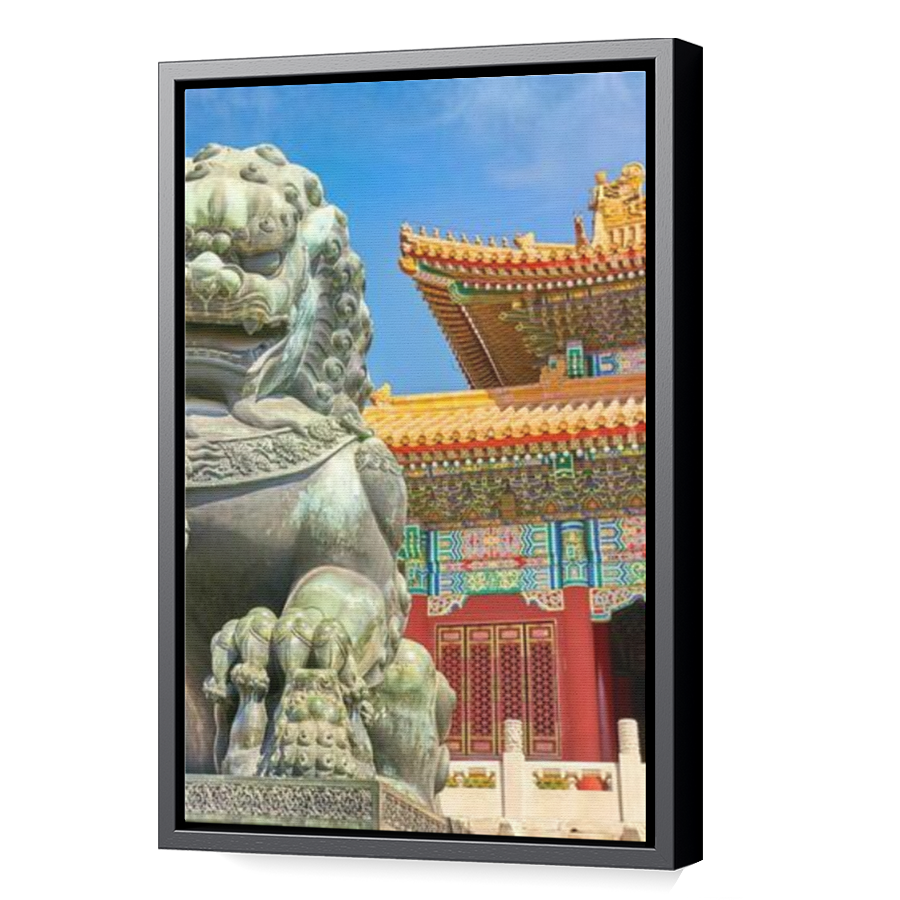 Thumbnail for Canvas - Black Floating Frame