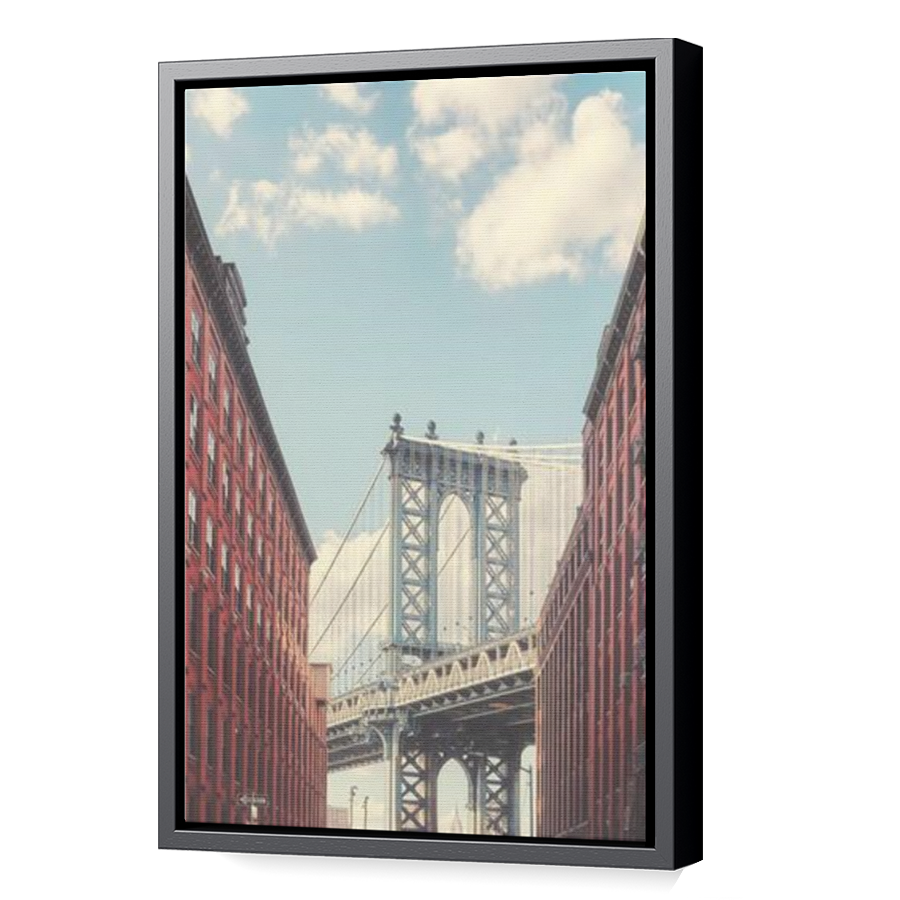 Thumbnail for Canvas - Black Floating Frame