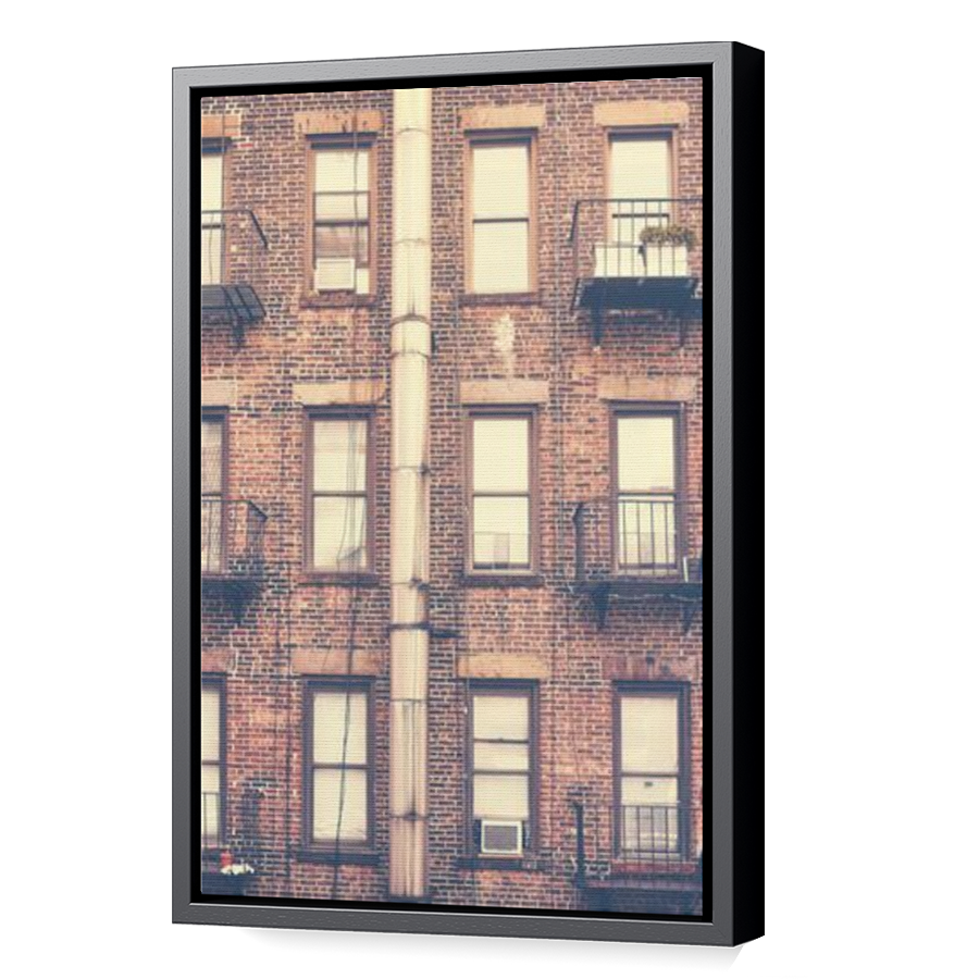 Thumbnail for Canvas - Black Floating Frame