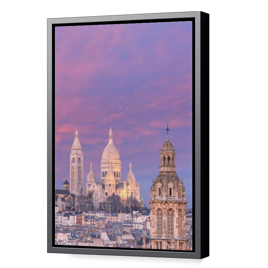Thumbnail for Canvas - Black Floating Frame