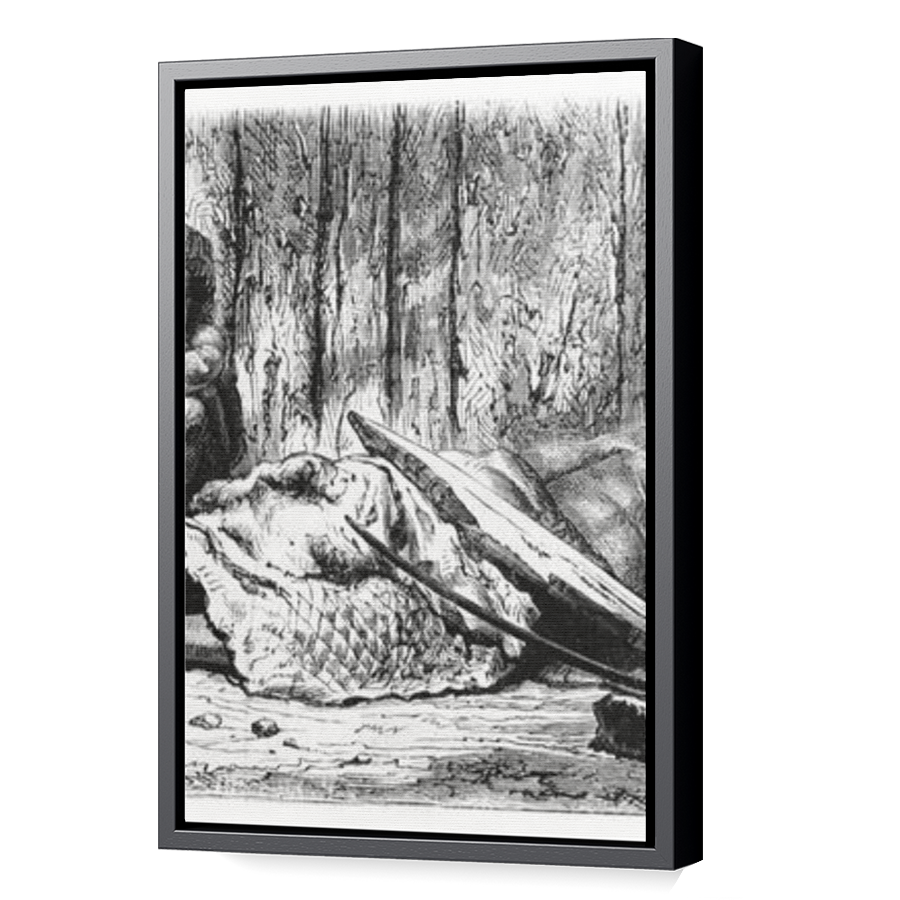 Thumbnail for Canvas - Black Floating Frame