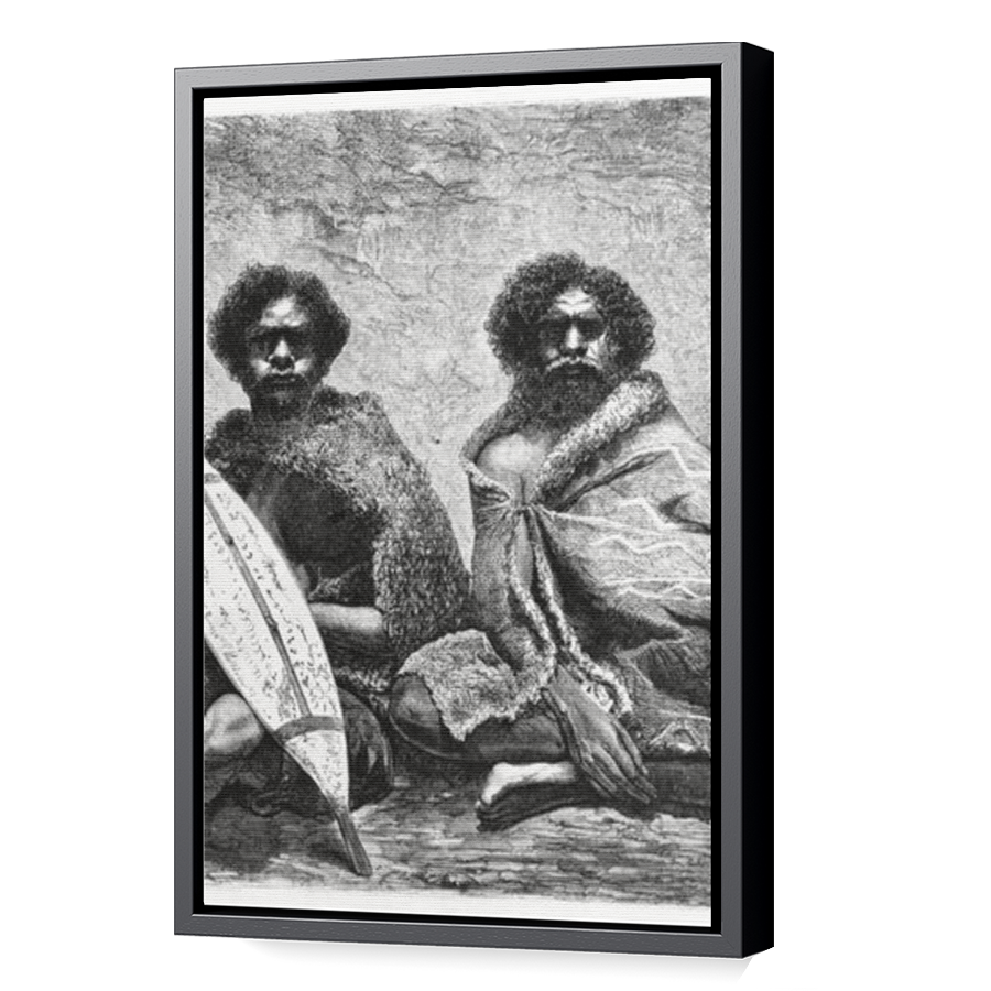 Thumbnail for Canvas - Black Floating Frame