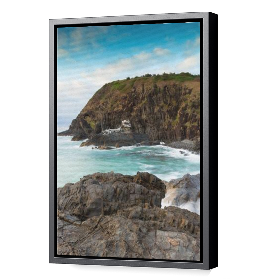 Thumbnail for Canvas - Black Floating Frame