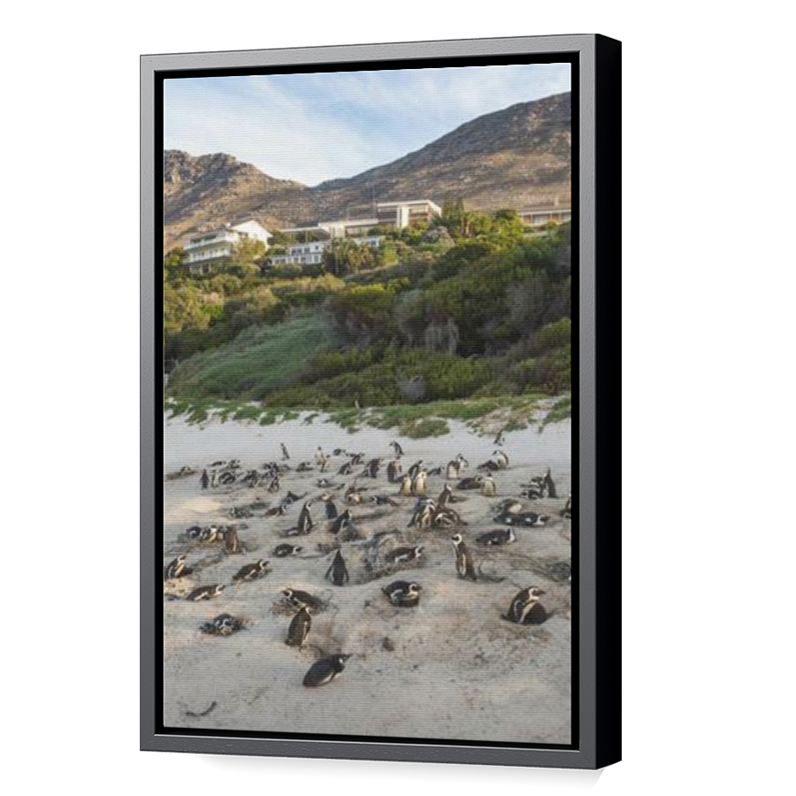 Thumbnail for Canvas - Black Floating Frame