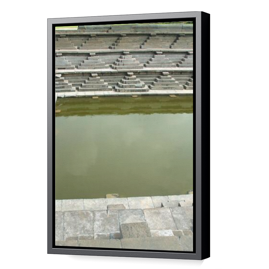 Thumbnail for Canvas - Black Floating Frame