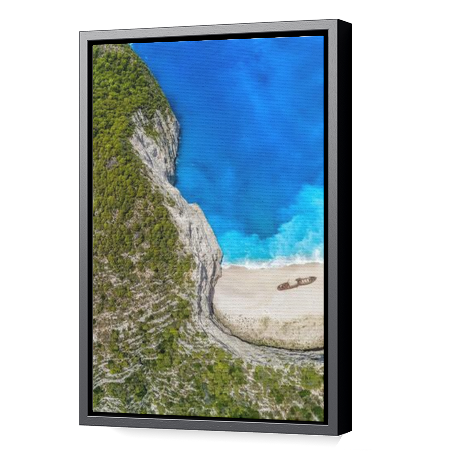 Thumbnail for Canvas - Black Floating Frame