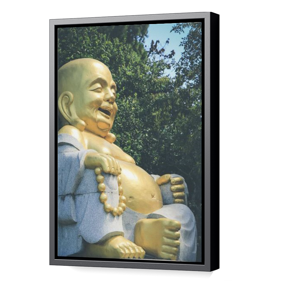 Thumbnail for Canvas - Black Floating Frame