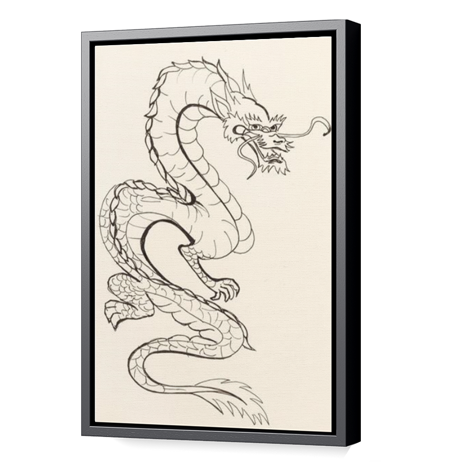 Thumbnail for Canvas - Black Floating Frame