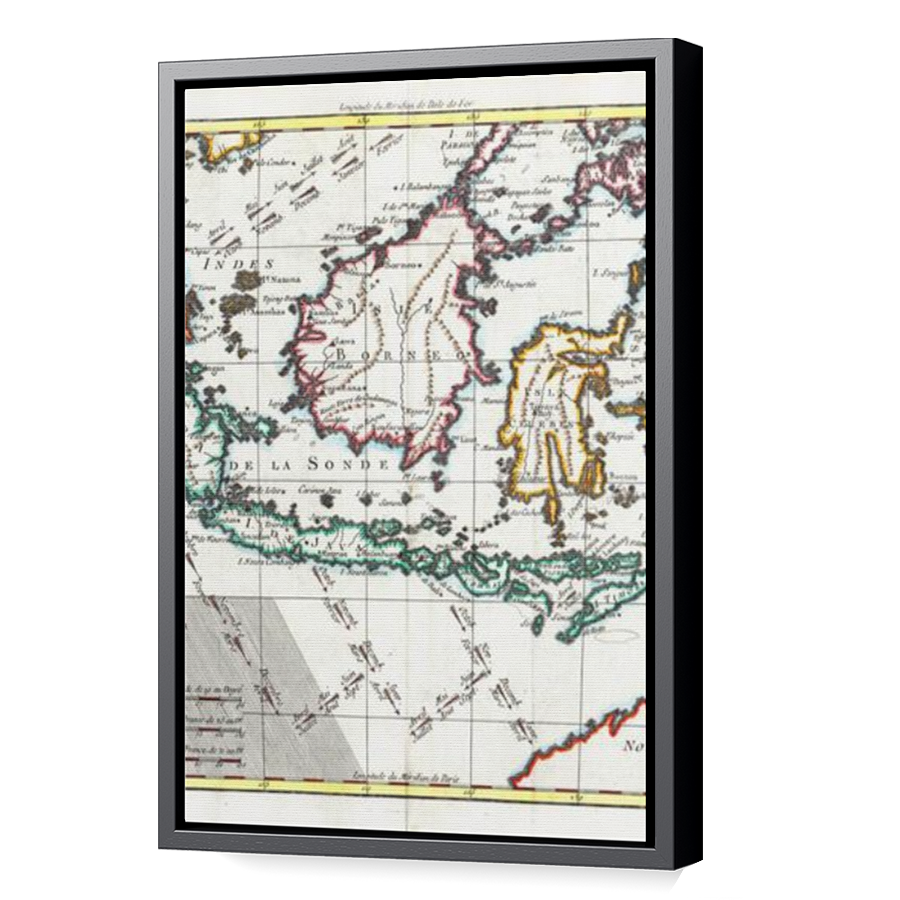 Thumbnail for Canvas - Black Floating Frame