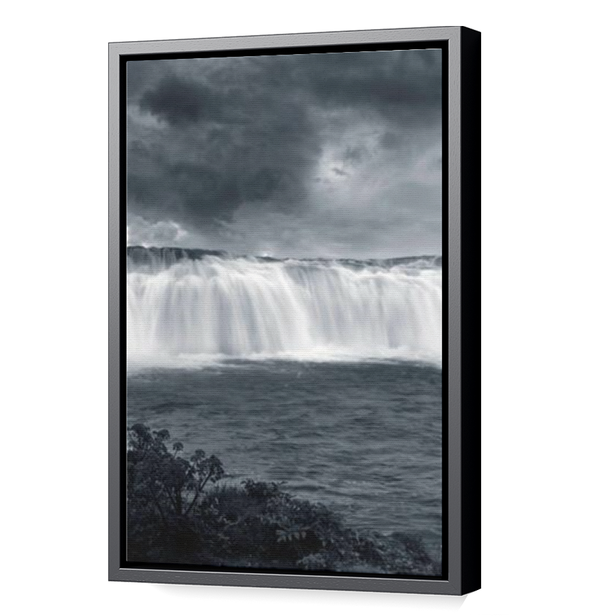 Thumbnail for Canvas - Black Floating Frame