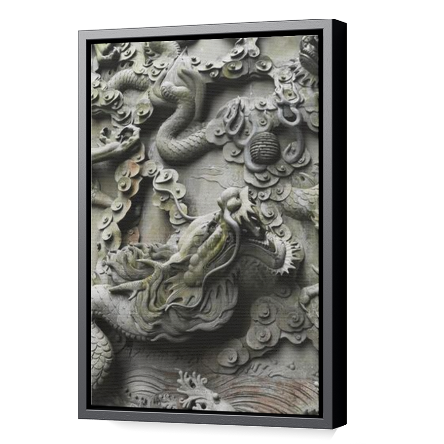 Thumbnail for Canvas - Black Floating Frame