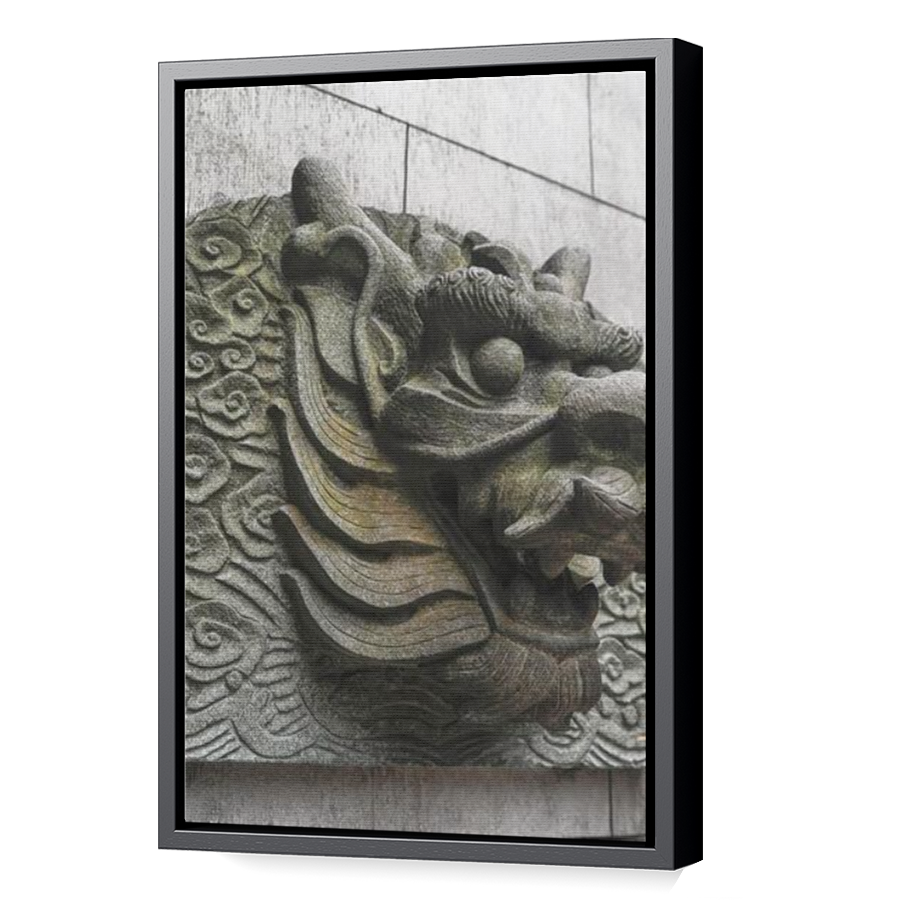 Thumbnail for Canvas - Black Floating Frame