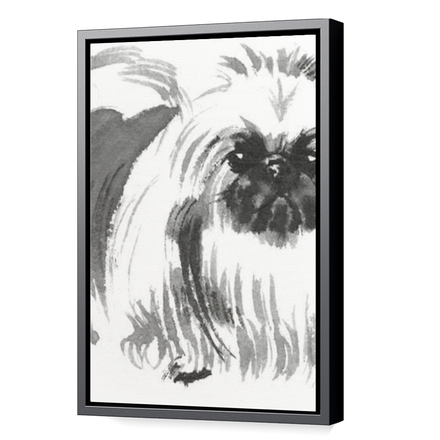 Thumbnail for Canvas - Black Floating Frame