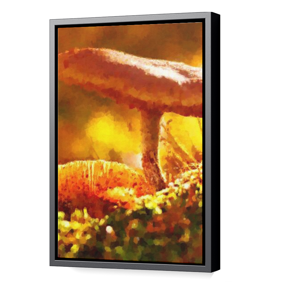 Thumbnail for Canvas - Black Floating Frame