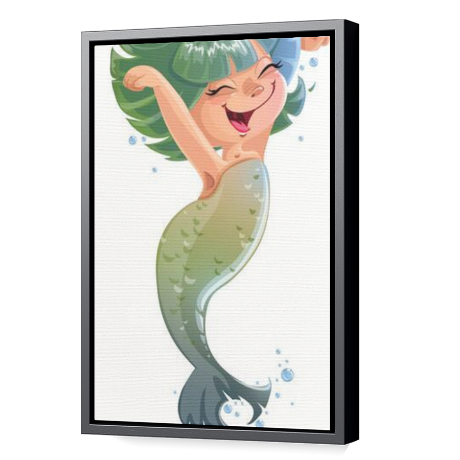 Thumbnail for Canvas - Black Floating Frame
