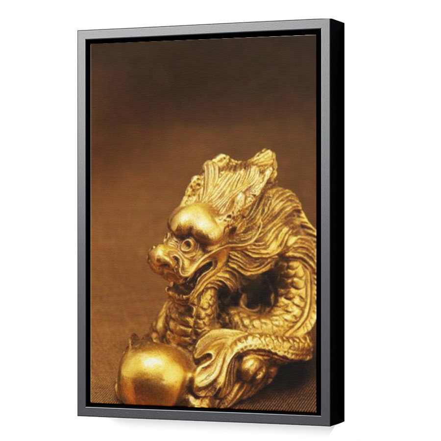 Thumbnail for Canvas - Black Floating Frame