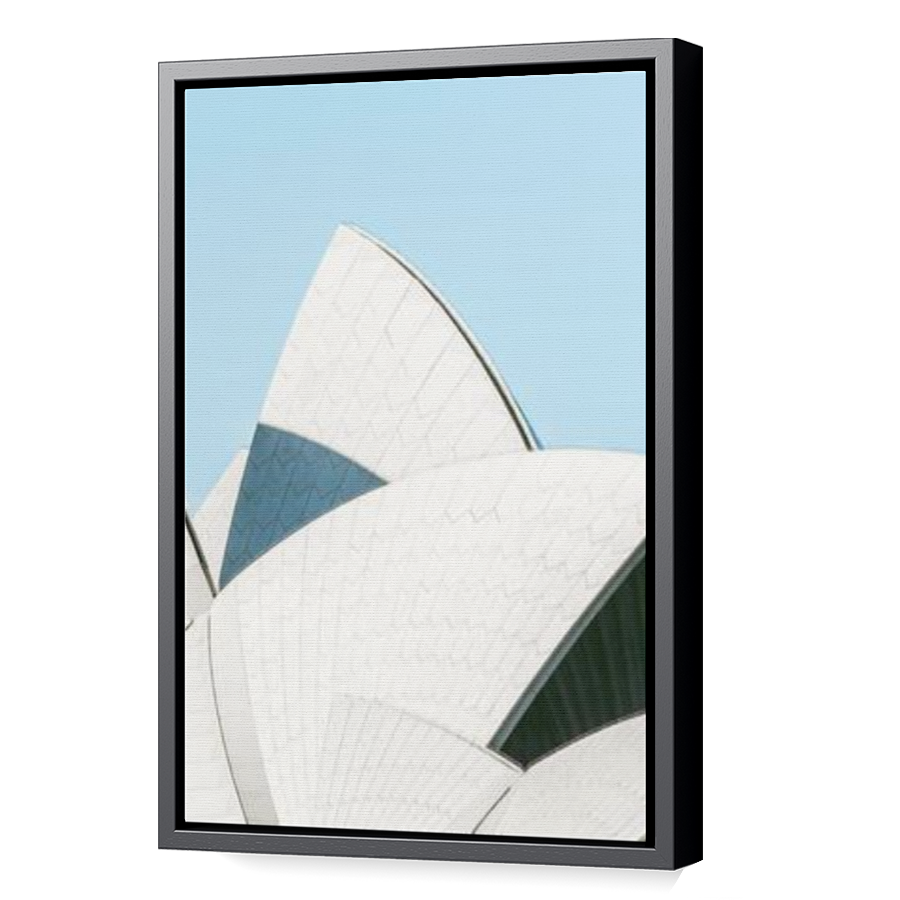 Thumbnail for Canvas - Black Floating Frame